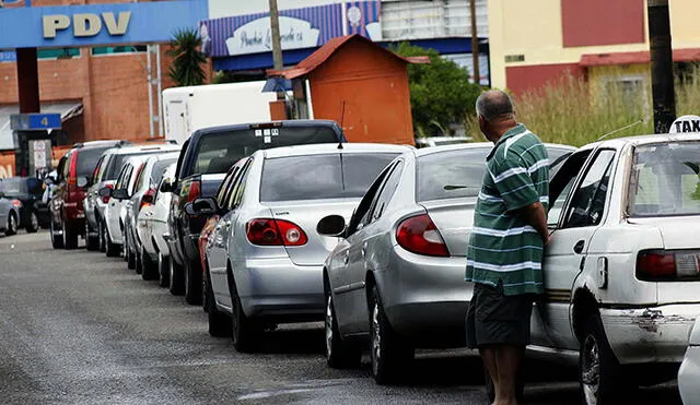 Precio de la gasolina subsidiada en Venezuela para este mes de abril. Foto: AFP