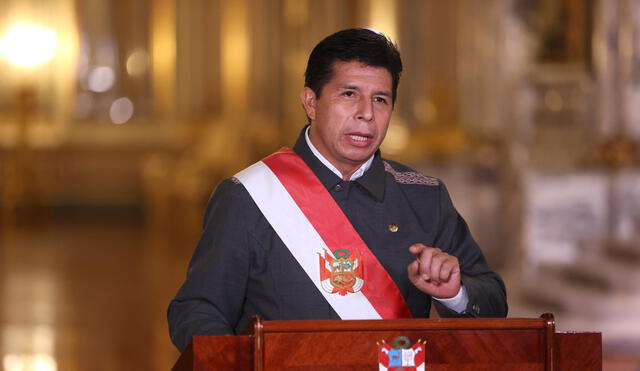 Pedro Castillo dará un mensaje a la nación luego de liderar sesión extraordinaria de Consejo de Ministros. Foto: Presidencia