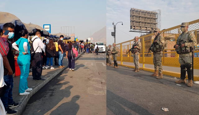 Toque de queda en Puente Nuevo. Foto: La República