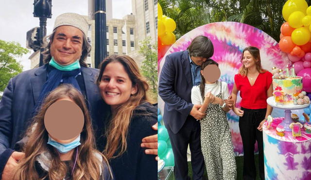 Jaime Bayly comparte momentos familiares con Silvia Nuñez y su hija Zoe. Foto: composición/ Jaime Bayly/ Facebook