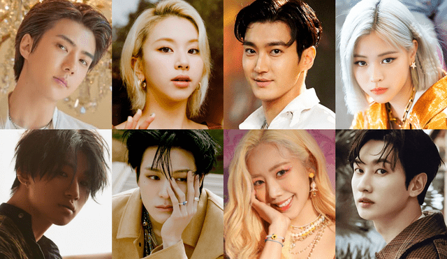 Lista de cumpleaños de idols k-pop de abril. Foto: composición La República / SM / JYP / YG / IST