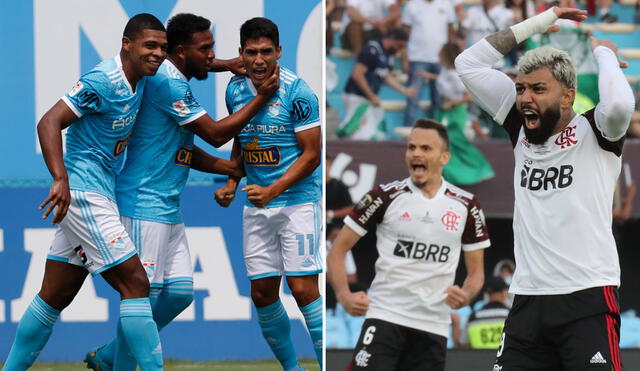 Sporting Cristal y Flamengo jugarán en el Estadio Nacional. Foto: composición GLR/EFE