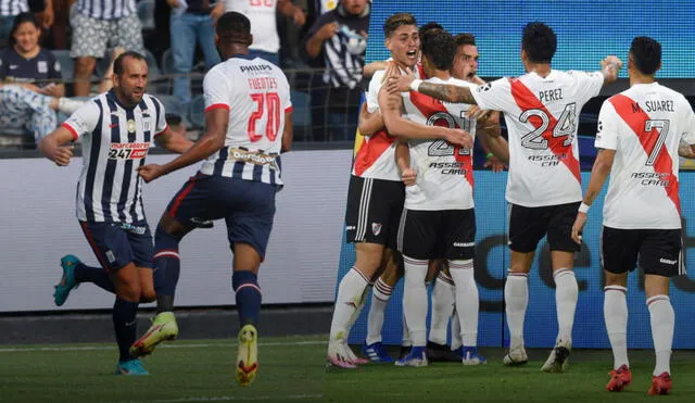 Alianza Lima vs. River Plate: los blanquiazules nunca le han ganado a los millonarios por Copa Conmebol Libertadores. Foto: composición GLR/La República/EFE