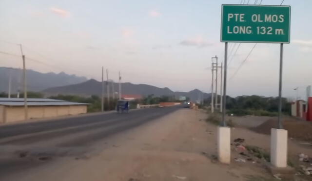 Puente Olmos despejado este miércoles. Foto: Captura de video/Facebook Igor Serrato Pupuche