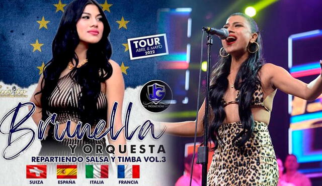 Brunella Torpoco se va a Europa. Conoce los países que visitará. Foto: captura/PR-Brunella Torpoco/Instagram
