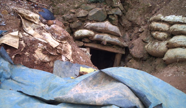 Fallecimiento se produjo por el desprendimiento de rocas que cayeron en el interior del tajo del socavón. Foto: La República