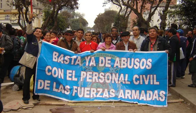 Los trabajadores civiles de la Marina, el Ejército y las Fuerza Aérea del Perú ganaron juicios en el Poder Judicial. Foto: Cortesía