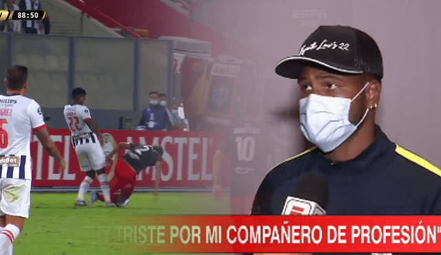 El jugador de Alianza Lima acudió personalmente a disculparse con Robert "El Sicario" Rojas. Foto: composición/ La República.