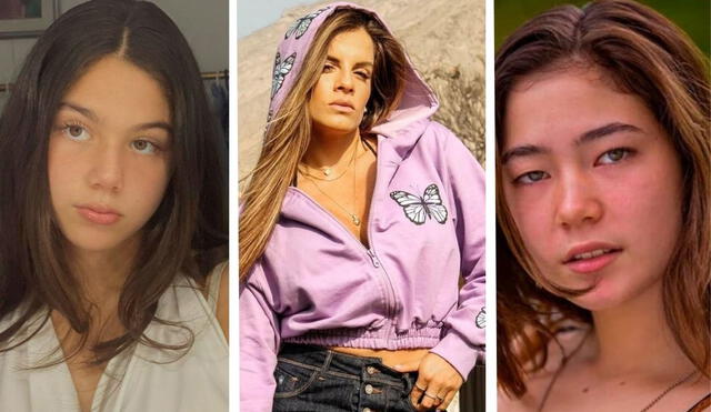 Kyara Villanella y Gaela Barraza ahora son modelos de la marca de ropa de Alejandra Baigorria. FOTO: Composición Instagram / Alejandra Baigorria / Kyara Villanella / Gaela Barraza