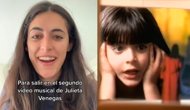 La increíble historia de Andrea recibió diversos elogios de los cibernautas y fue comentada por la cantante Julieta Venegas. Foto: captura de TikTok