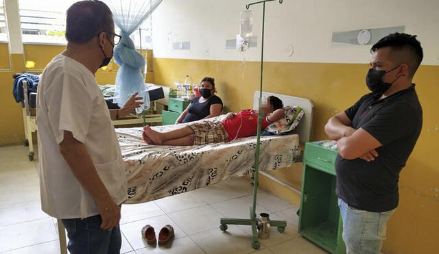 Varios menores están hospitalizados por dengue en Casma. Foto: Hospital de Apoyo San Ignacio de Casma.