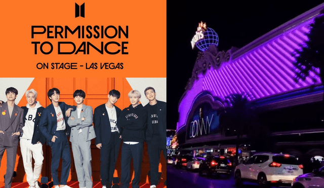 Los integrantes de BTS se encuentran en Las Vegas para presentar cuatro fechas de concierto "Permission to dance on stage". Foto: composición La República / BIGHIT/ Twitter @sugatradamus