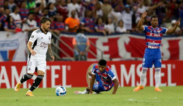 Fortaleza y Colo Colo se enfrentarán por primer vez en la Copa Libertadores. Foto: AFP