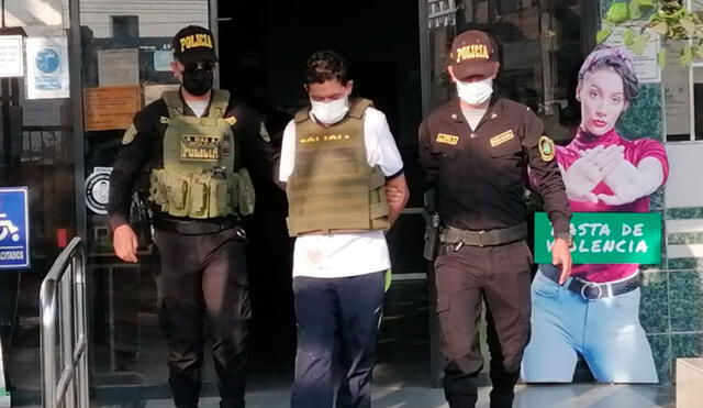 El agresor ya fue detenido para ser procesado por tentativa de feminicidio. Foto: Urpi / La República