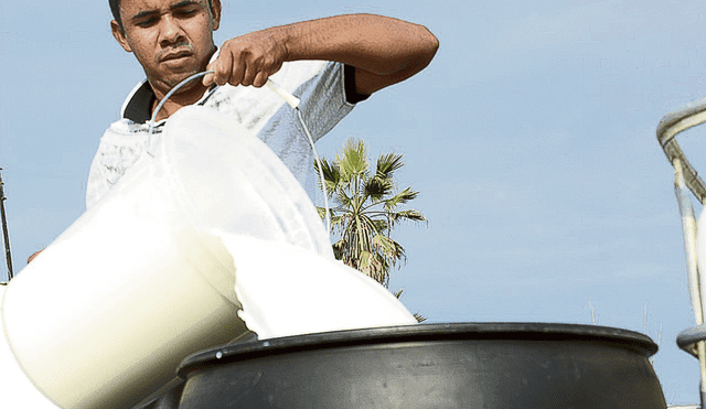 Lácteo. Producción lechera del Perú asciende a 5 millones de litros, según el ministro de Desarrollo Agrario y Riego. Foto: difusión.