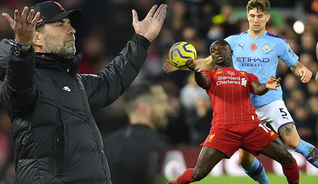 Si Liverpool derrota al Manchester City, se convertiría en el nuevo líder de la Premier League. Foto: conmposición LR/AFP