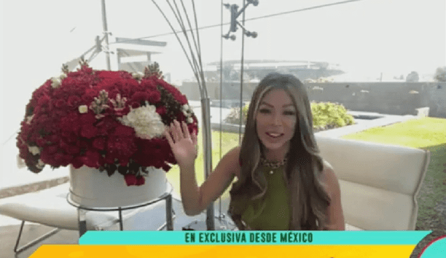 La modelo estería feliz con la llegada de un segundo bebé en su vida. Foto: Captura de "América hoy"