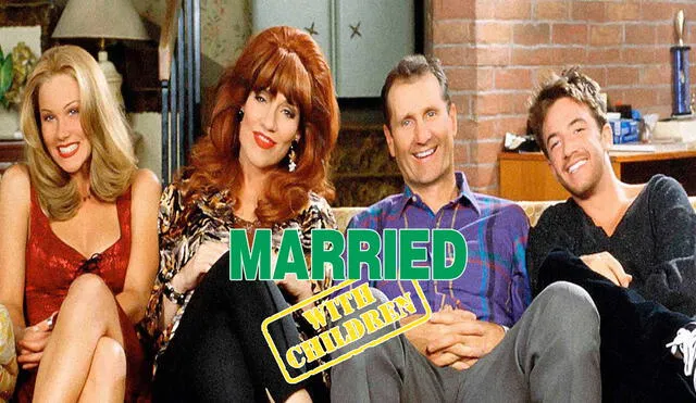 "Married with children" fue una de las series éxito de los años 80. Su historia sigue como la más vista de la televisión internacional. Foto: FOX