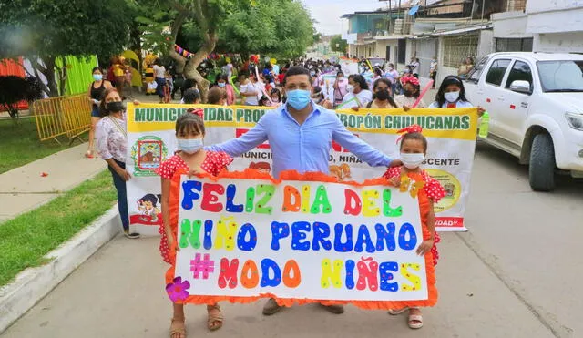 Las actividades contaron con especialistas que atendieron a los menores. Foto: municipalidad de Chulucanas