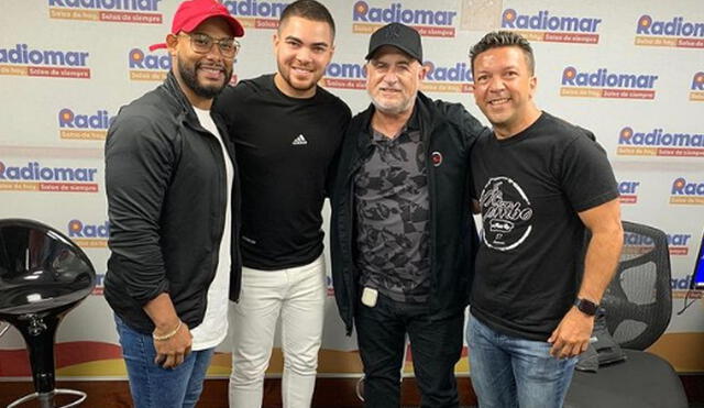 Álvaro Rod fue parte del concierto de salsa llevado a cabo en el Estadio Nacional. Foto: Instagram