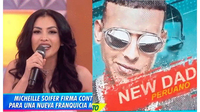 Michelle Soifer buscará a nuevos talentos peruanos que imiten al conocido Daddy Yankee. Foto: composición captura de América TV