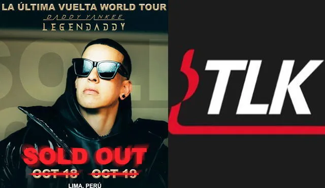 El concierto de Daddy Yankee en Perú se llevará cabo en dos fechas.Foto: Instagram
