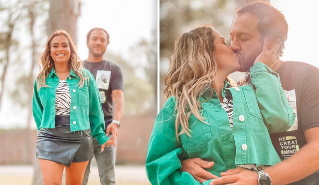 Ethel Pozo y Julián Alexander se casarán este 2022 en un local campestre fuera de Lima. Foto: composición Instagram