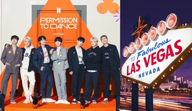 BTS llevó a cabo eventos interactivos en Las Vegas como promoción de los conciertos "Permission to dance on stage". Foto: composición/BIGHIT/Guía Las Vegas