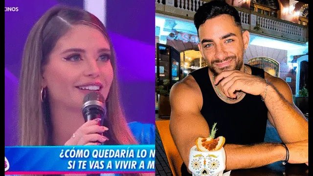 Flavia Laos señala que podría vivir con Austin Palao en algún momento. Foto: composición América TV/Austin Palao-Instagram