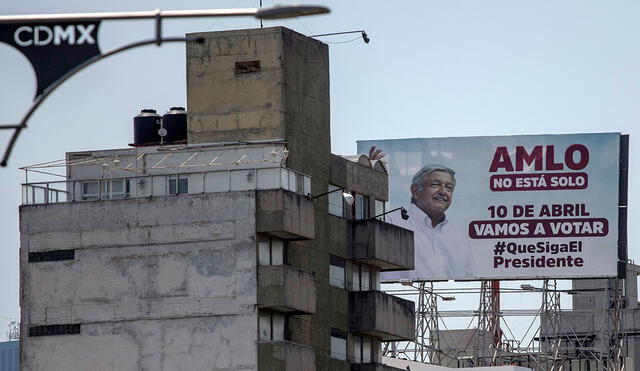 El oficialismo en México busca reforzar la legitimidad del presidente Andrés Manuel López Obrador. Foto: EFE