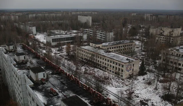La antigua central nuclear de Chernóbil fue ocupada por tropas rusas hasta el 31 de marzo. Foto: archivo / Europa Press