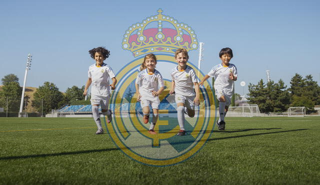 Fundación Real Madrid llevará a niños y niñas de Perú a entrenar en España. Foto: composición GLR/Fundación Real Madrid