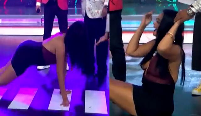 Mariella Zanetti sorprendió al hacer el baile viral de Anitta. Foto: capturas América TV