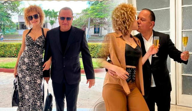 La cubana Lisandra Lizama asegura que se casa con Mauricio Diez Canseco por amor. Foto: captura/Instagram