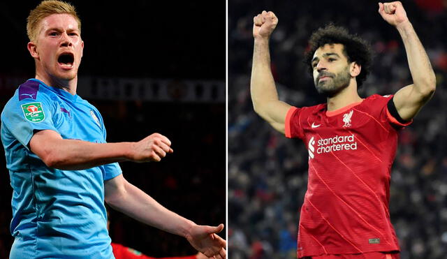 El ganador en este Manchester City vs. Liverpool será el puntero de la Premier League. Foto: composición/EFE