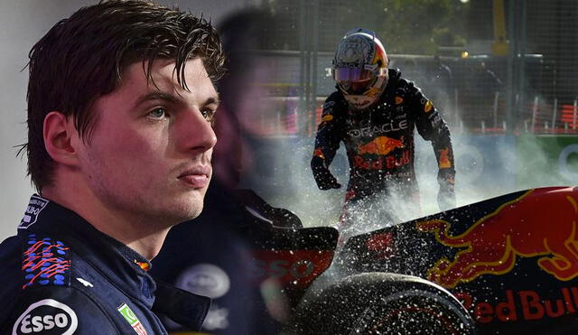 Max Verstappen tampoco pudo terminar el GP de Baréin. Foto: AFP/EFE
