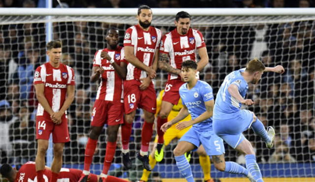 Manchester City fue amplio dominador del duelo de ida por los cuartos de final de la Champions League. Foto: EFE