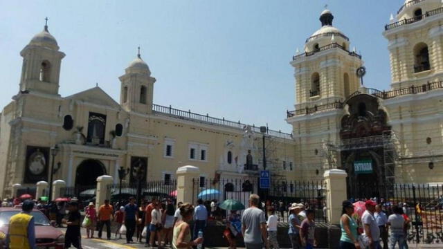 Iglesia de San Pedro fue edificada por la Compañía de Jesús a partir del siglo XVI. Foto: Andina.