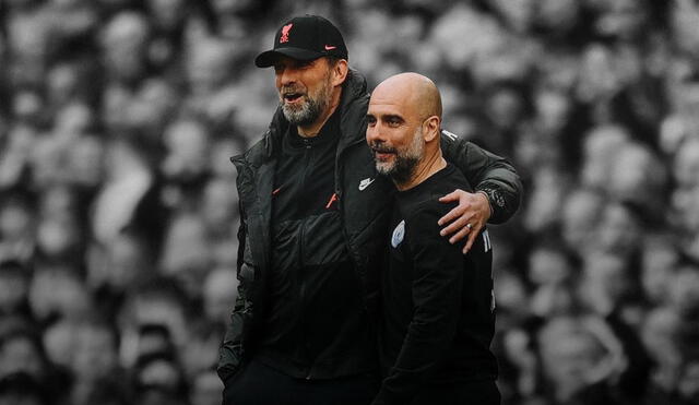 Jurgen Klopp considera al 'Pep' Guardiola como el mejor entrenador del mundo. Foto: composición GLR/Liverpool