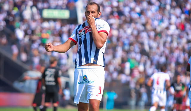 Hernán Barcos es el goleador de Alianza Lima. Foto: Alianza Lima