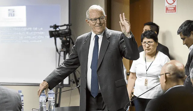 De vuelta. Kuczynski recuperó la libertad para afrontar juicio. Foto: difusión