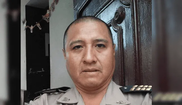 Suboficial Superior PNP Víctor Santiago Benites Joaquín falleció tras ser abatido por delincuentes en Chimbote. Foto: Noticias en Red Chimbote