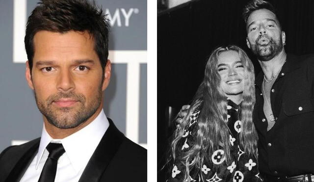 Ricky Martin y  Karol G se conocieron en los Premios Juventud 2021. FOTO: Composición Instagram / Ricky Martin
