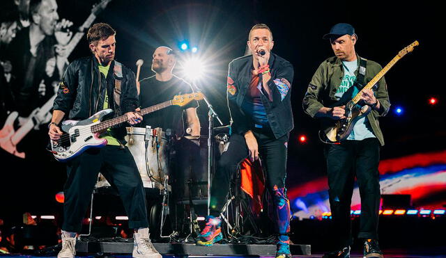 Coldplay cantará por segunda vez en Lima. Fotos: Coldplay/Instagram