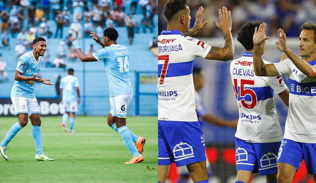 Sporting Cristal y U. Católica perdieron en su debut de la Copa Libertadores 2022. Foto: Composición LR/Cristal/ U. Católica.