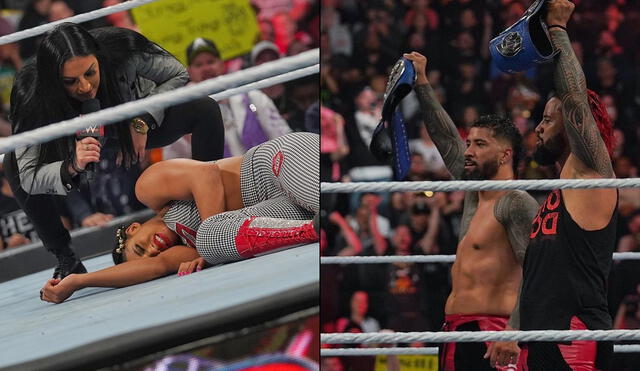 WWE realizó un nuevo capítulo de Monday Night Raw desde Detroit. Foto: composición de WWE