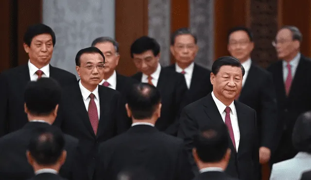La elite china está encabezada por el presidente Xi Jinping. Cerca del mandatario existe un círculo íntimo. En tanto, más a la distancia están algunos empresarios influyentes. Foto: AFP
