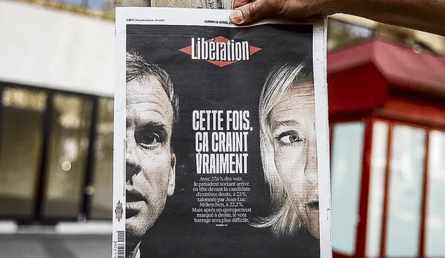 Campaña bélica. Macron y le Pen deciden el 24 de abril.