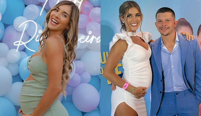 Korina Rivadeneira y Mario Hart emocionados por convertirse en padres por segunda vez. Foto: composición/ Instagram