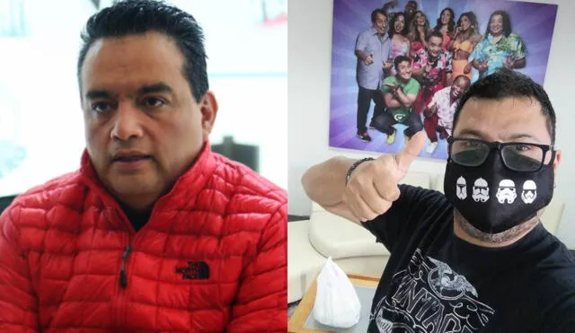 Jorge Benavides lamenta la muerte del productor 'Chugo'. Foto: composición/ La República/ Instagram